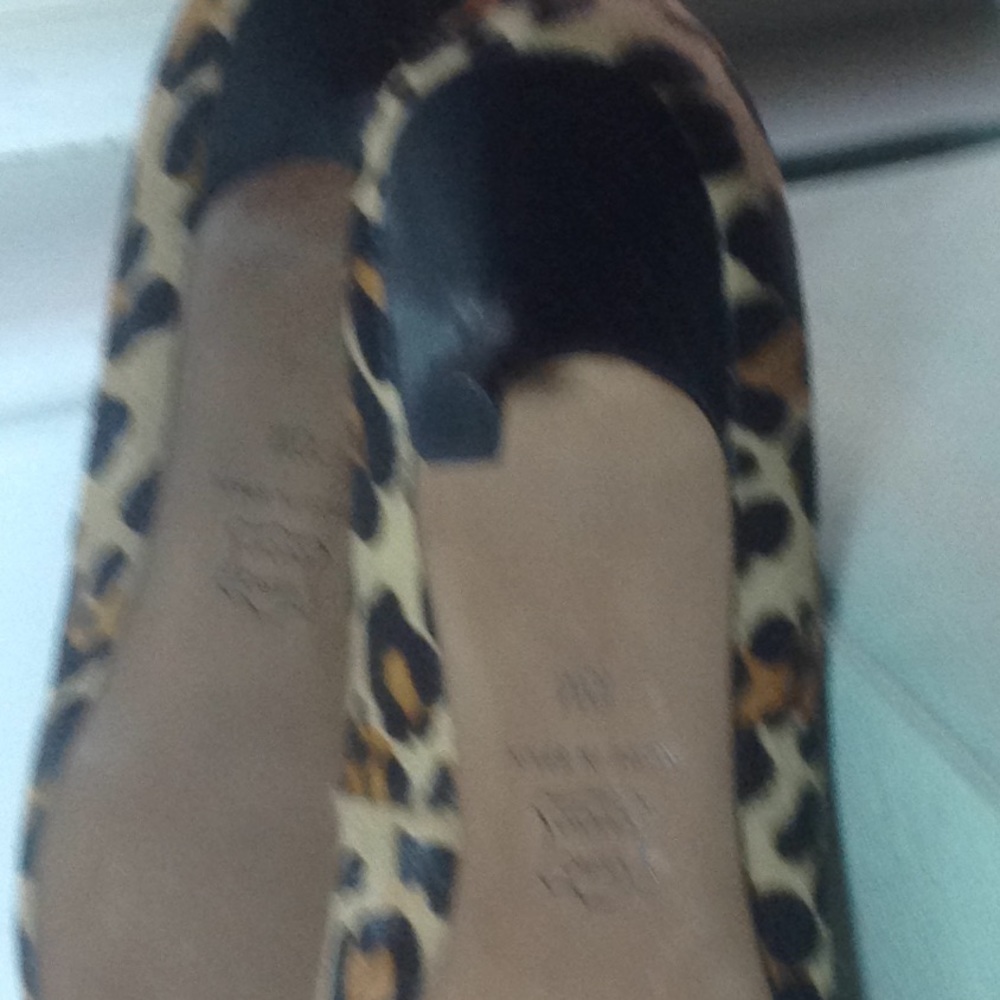 NWOB❗️NEVER WORN ❗️Leopard Hair Pump. - Picture 5 of 6